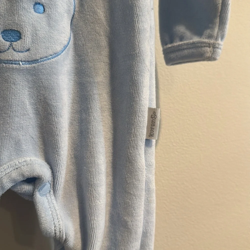 korango baby Baby‎ Bunny Velour Romper 0-3 months Easter attire